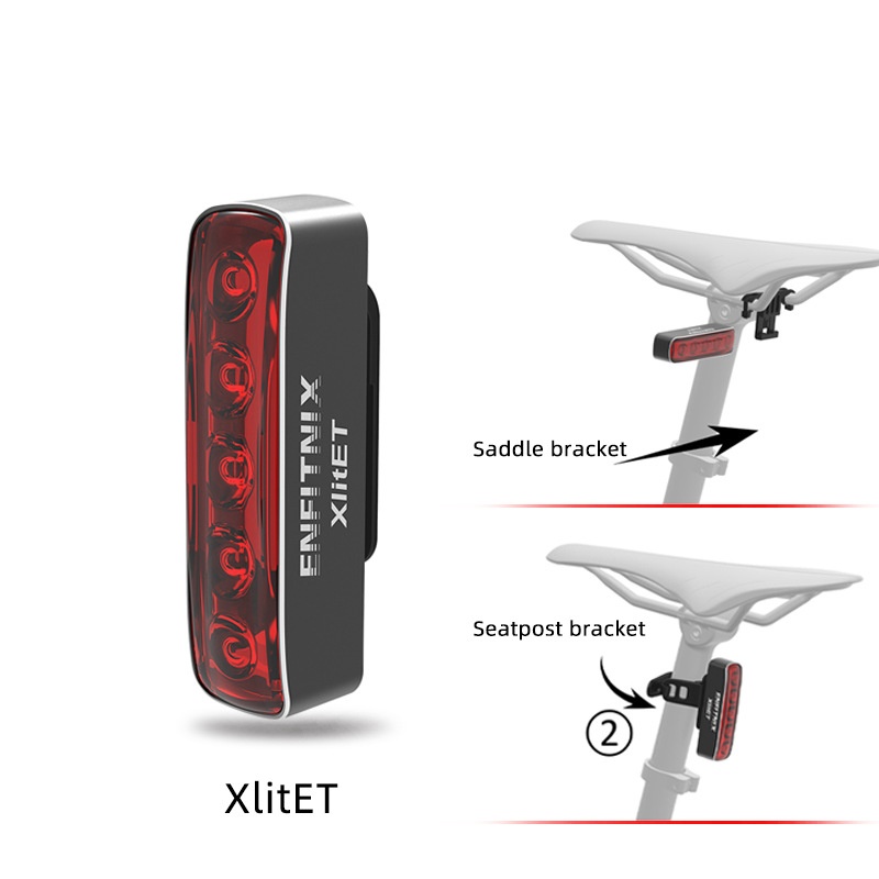 ENFITNIXBicycle Taillight Xlite100 Intelligent Induction Brake Taillight Xlit ETForeign Trade Product