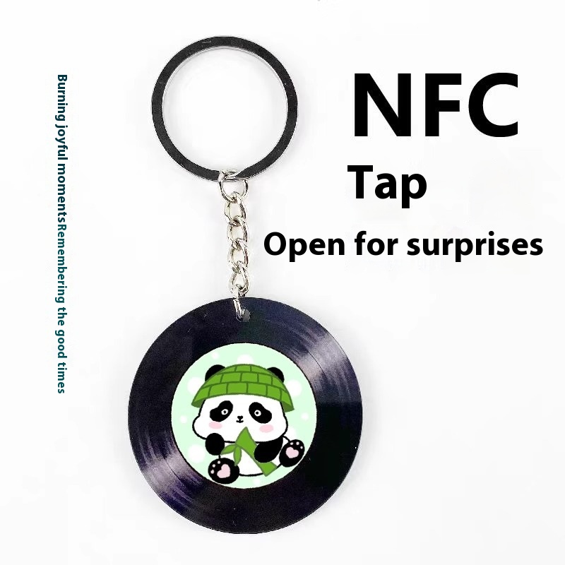 Nfc Vinyl Record Refrigerator Magnet Creative Gift Decoration Music Retro Magnetic Peripheral DIY Jay Chou