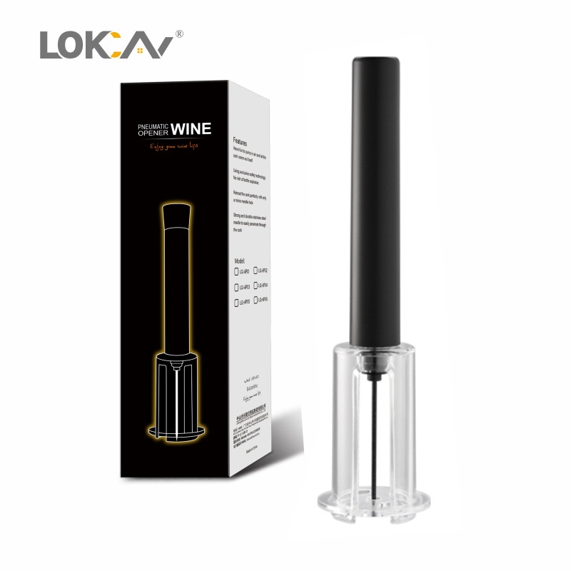Red Wine Air Pressure Bottle Opener Red Wine Automatic Bottle Opener Wine Bottle Opener Needle Type Air Bottle Opener Wine Set
