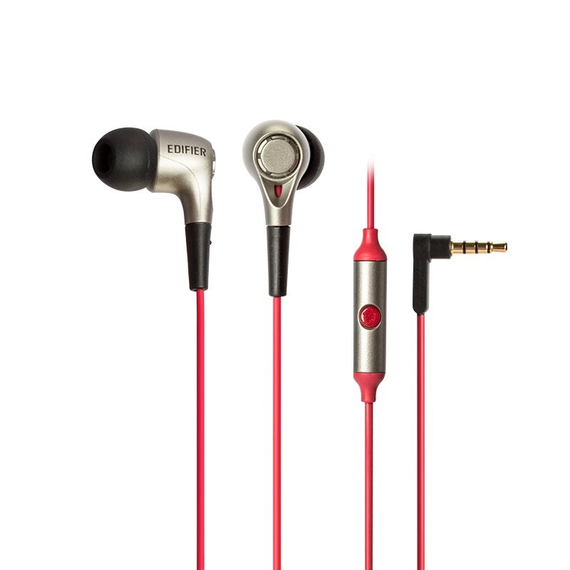 Mobile Phone Headset In-ear Universal Heavy Bass With Microphone Wire Control Sports Earplugs