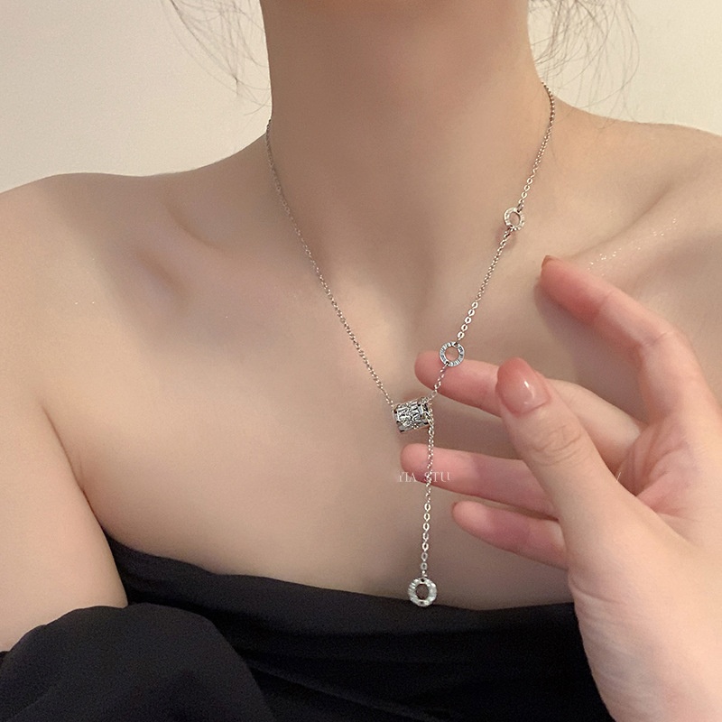 Small Waist Necklace For Women, Light Luxury, Niche, High-end Design, Autumn And Winter Sweater Chain Accessories, Style