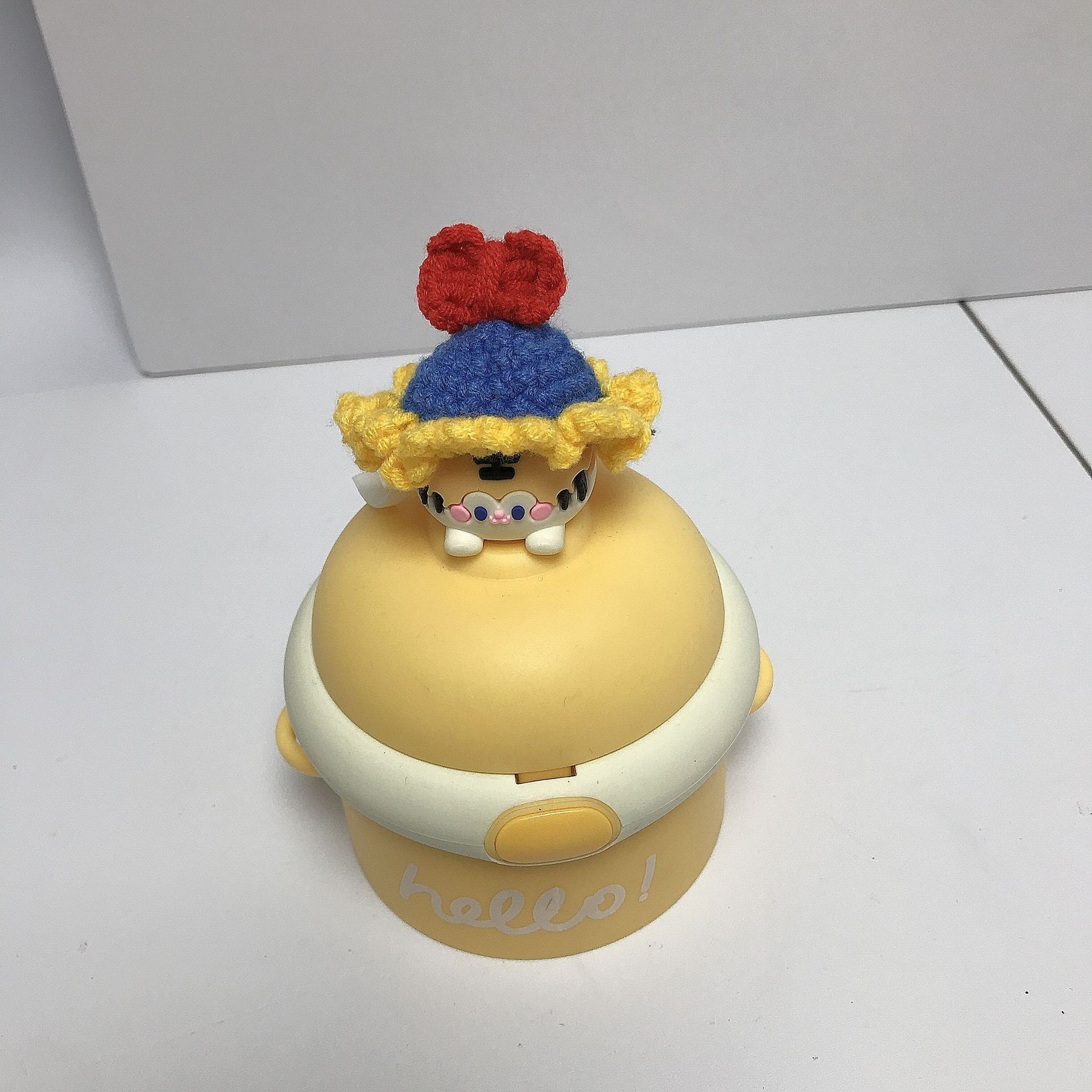 Hamster Parrot Small Pet Hat Toy Hat Hand Crocheted Snow White Crochet Hat Ornaments