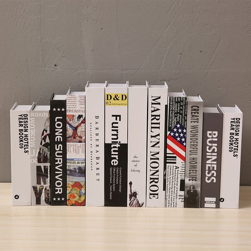 Hot-selling Fake Books European Style Simple Home Bookcase Simulation Desk Decoration Ornaments Home Soft Furnishing Photography Props Furnishings