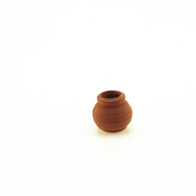 52 DOLLHOUSEMiniature Food Play Scene Model Dollhouse Accessories Mini Ceramic Flower Pot C5068