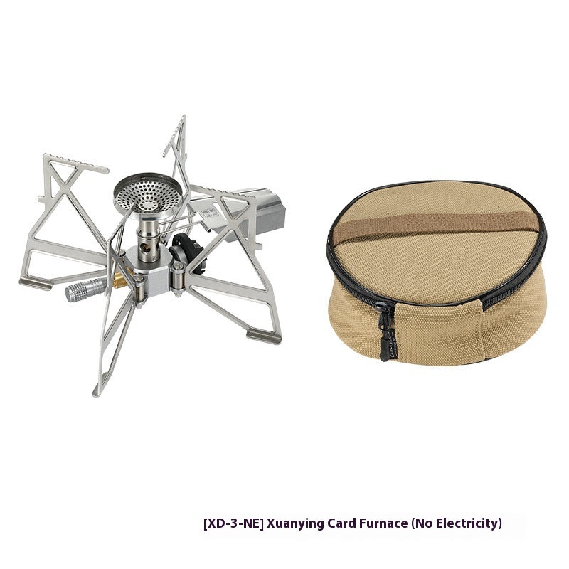 Outdoor Collapsible Increase Non-slip Dazzling Camp Card Stove