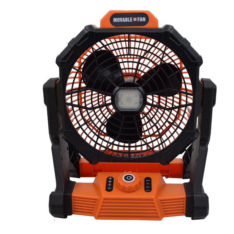 X30 Outdoor Portable Lighting Fan Light Rechargeable Camping Tent Large Wind Fan10-inch Floor Table Fan