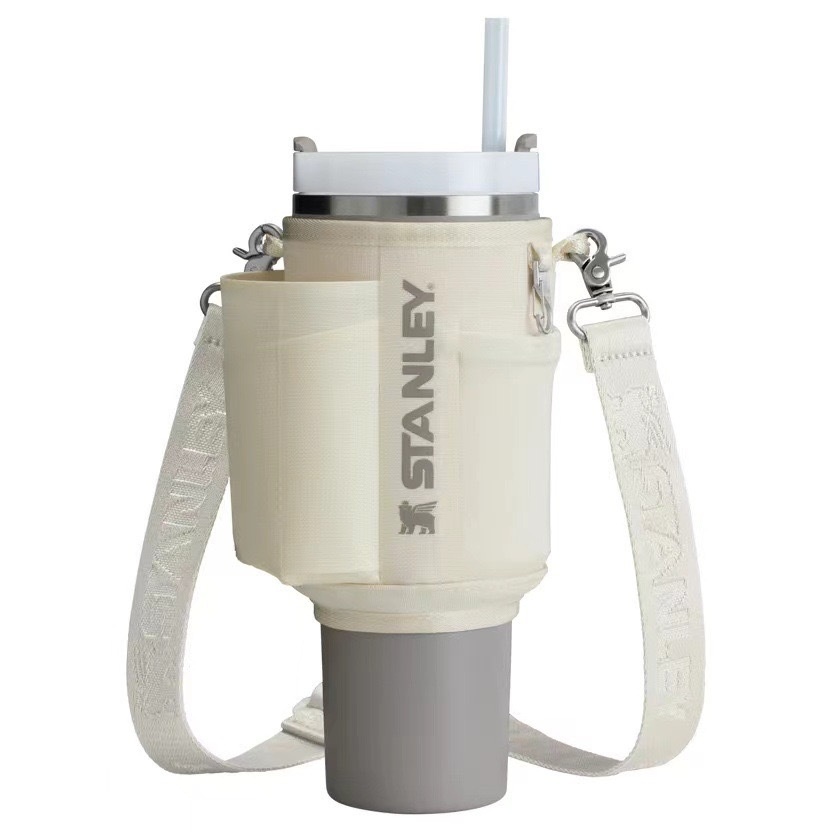 Explosive Stanley40oz Thermos Cup Set Kettle Bag Shoulder Strap Slung Cup Set Bag Go Out Key Chain Headphones