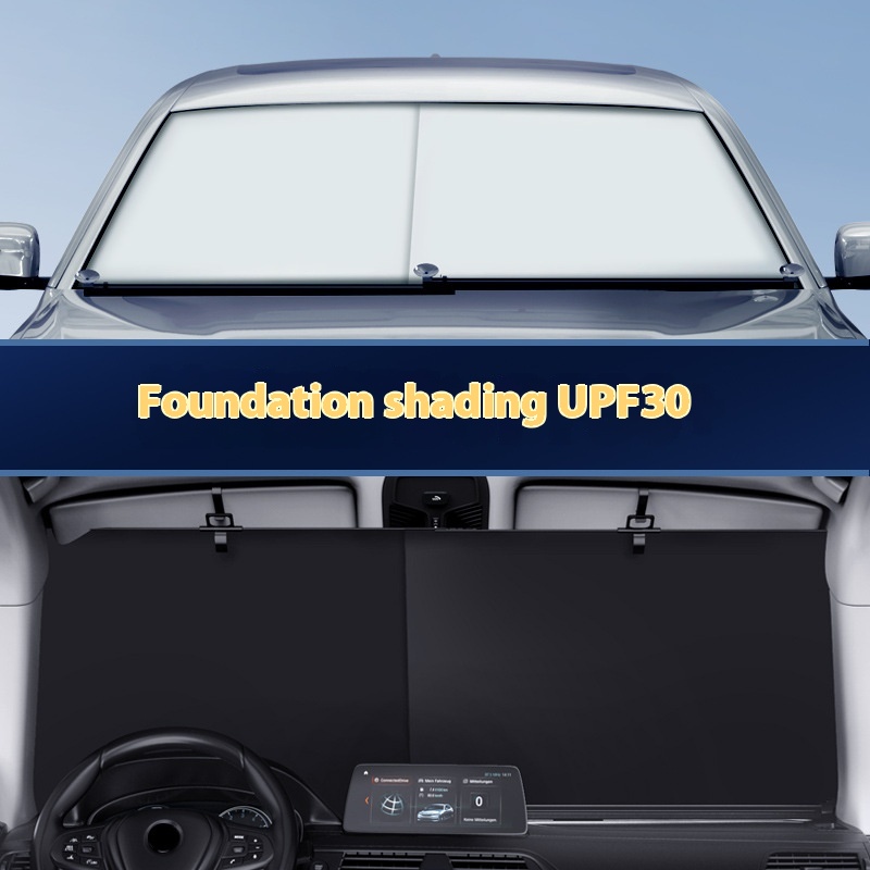 Car Sunshade Sunscreen Heatulation Sunshade Car Window Visor Car Front Curtain Car Privacy Visor