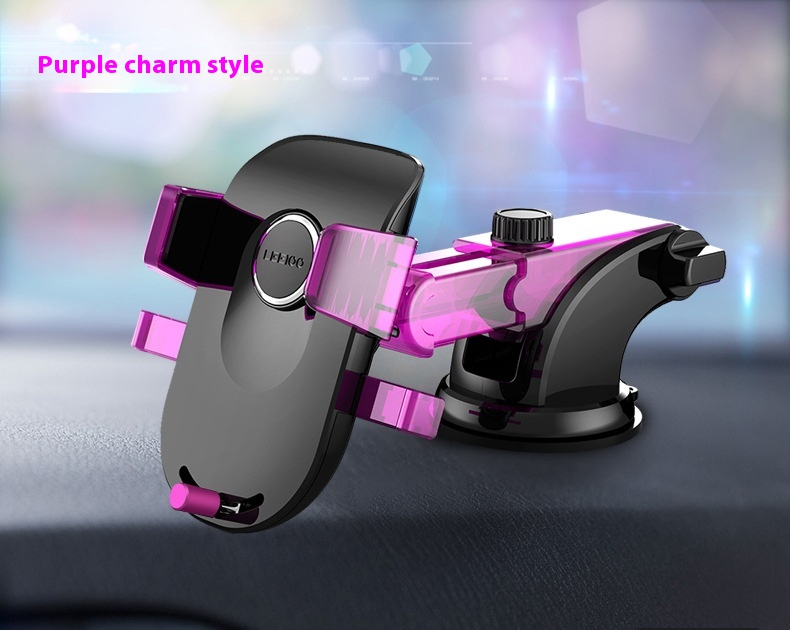 Le Yi Car Mobile Phone Holder Multi-function Navigation Support Frame Universal Car Suction Cup Car Bracket