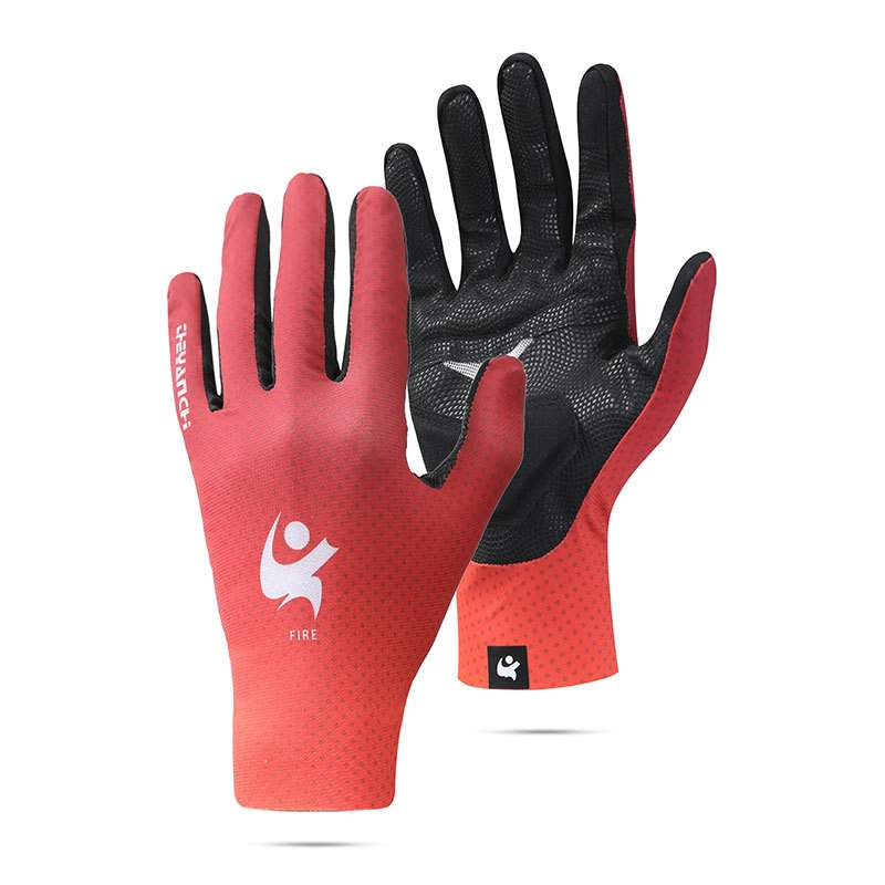 Cycling Gloves Sun Protection Men's Spring And Summer D160 Sports Touch Screen Cycling Non-slip Outdoor Full Finger Bicycle Gloves
