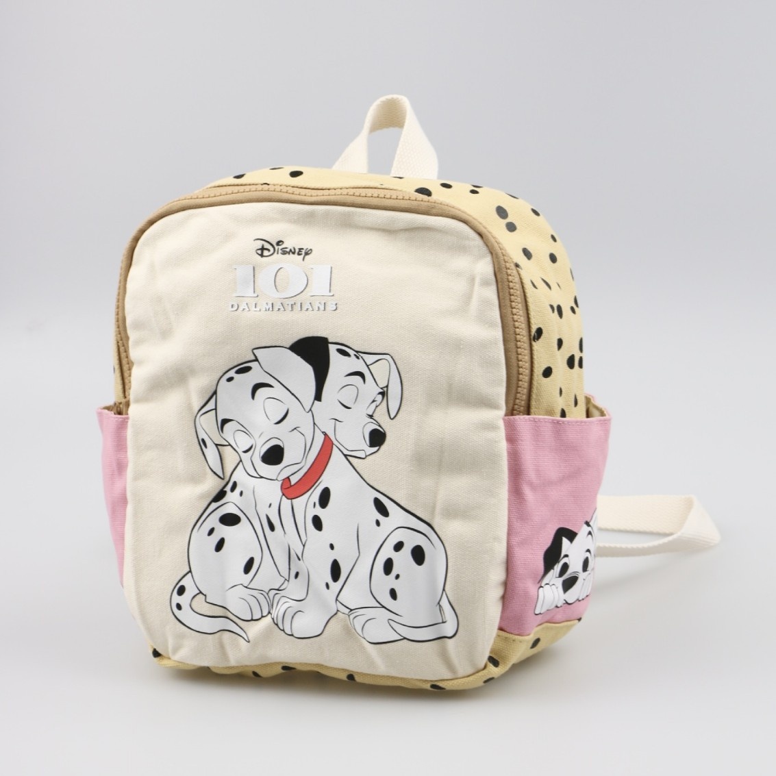 Dalmatian Cotton Canvas Children's Backpack Kindergarten Cute Small Schoolbag