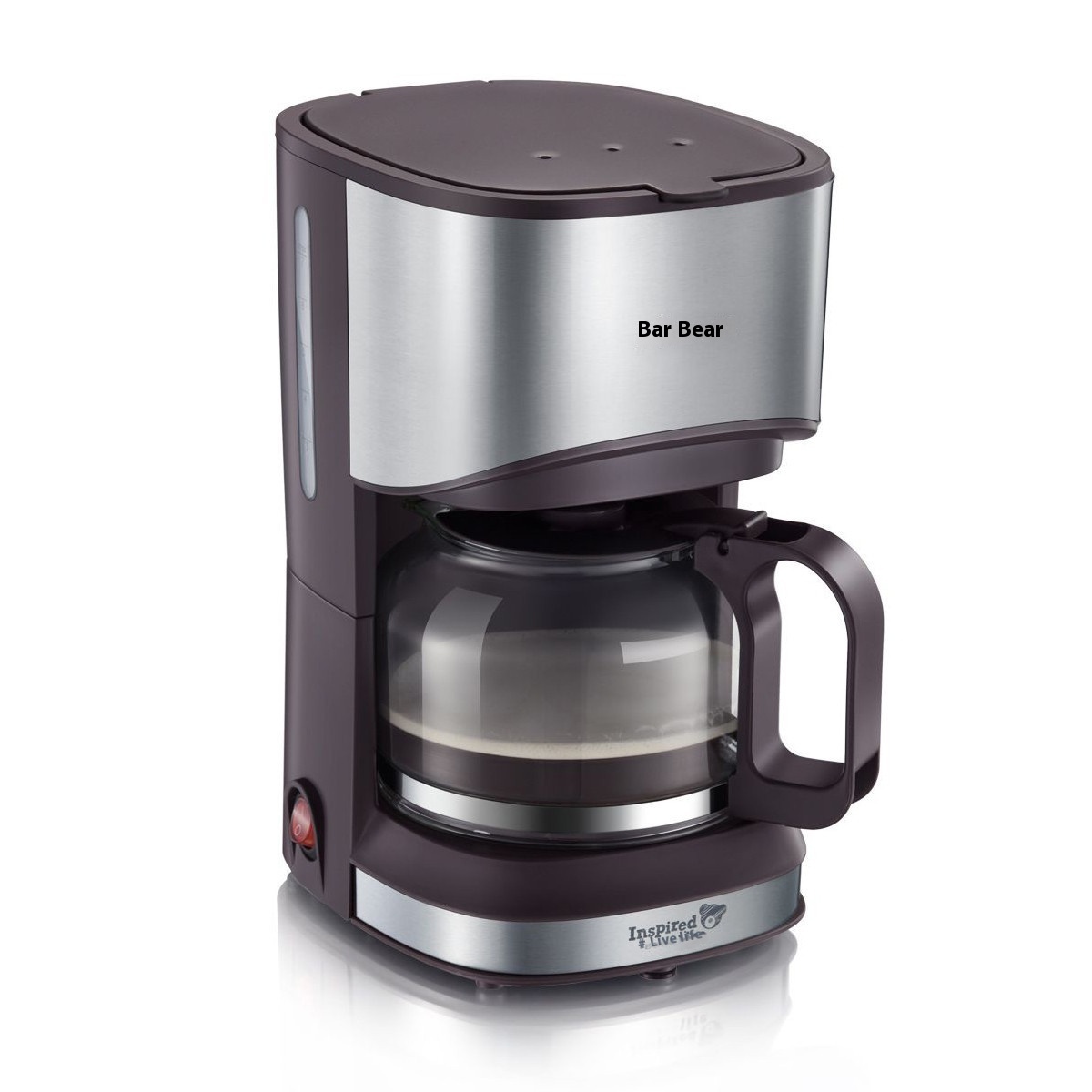 Bear Coffee Machine American Household0.7 LFully Automatic Drip Small Tea Brewing Coffee Pot KFJ-A07 V1