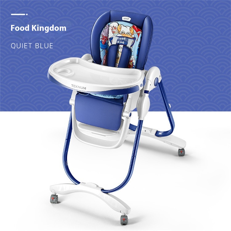 Teknum Baby Dining Chair Foldable Baby Dining Table Portable6-month Child Bb Sitting Chair Adjustable