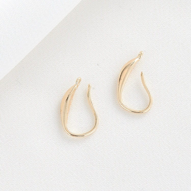 Color-preserving Copper Plated14 KGold-plated Ear Hooks Korean DIYAccessories Popular Jewelry Earrings Earrings Jewelry Materials