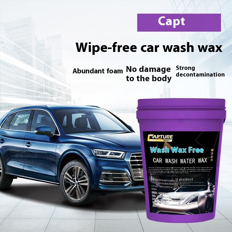 Car Wash Water, Car Wash Wax, Scrub-free Car Fluid, Water Wax Foam, Car Wash Sediment Loosening Agent, Dissolving Agent, Wiper Water