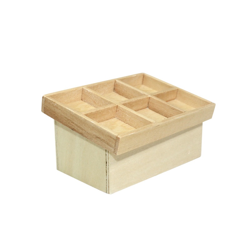 1:12 Doll House Accessories Miniature Model Toys Ob11 Home Creative Decoration Mini Fruit Display Cabinet M140