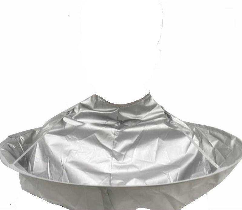 Shop Foreign Trade Medium Gray Hairdresser Dyed Hairdress Cloak Three-dimensional Hairdresser Cloth One Piece Drop Shipping