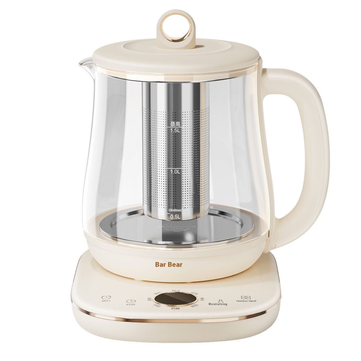 Bear YSH-E15 M1 Health Pot Household Kettleulation All-in-one Office Small Tea Maker Flower Teapot