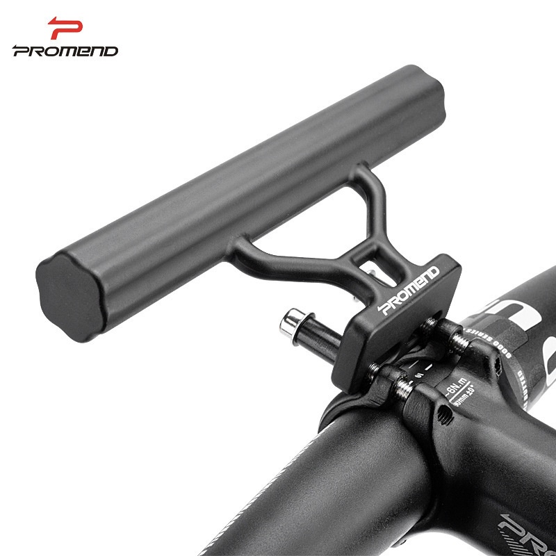 Bicycle Extension Rack Aluminum Alloy Mountain Bike Handlebar Extension Rack Bicycle Light Code Table Navigation Bracket Extension Rack