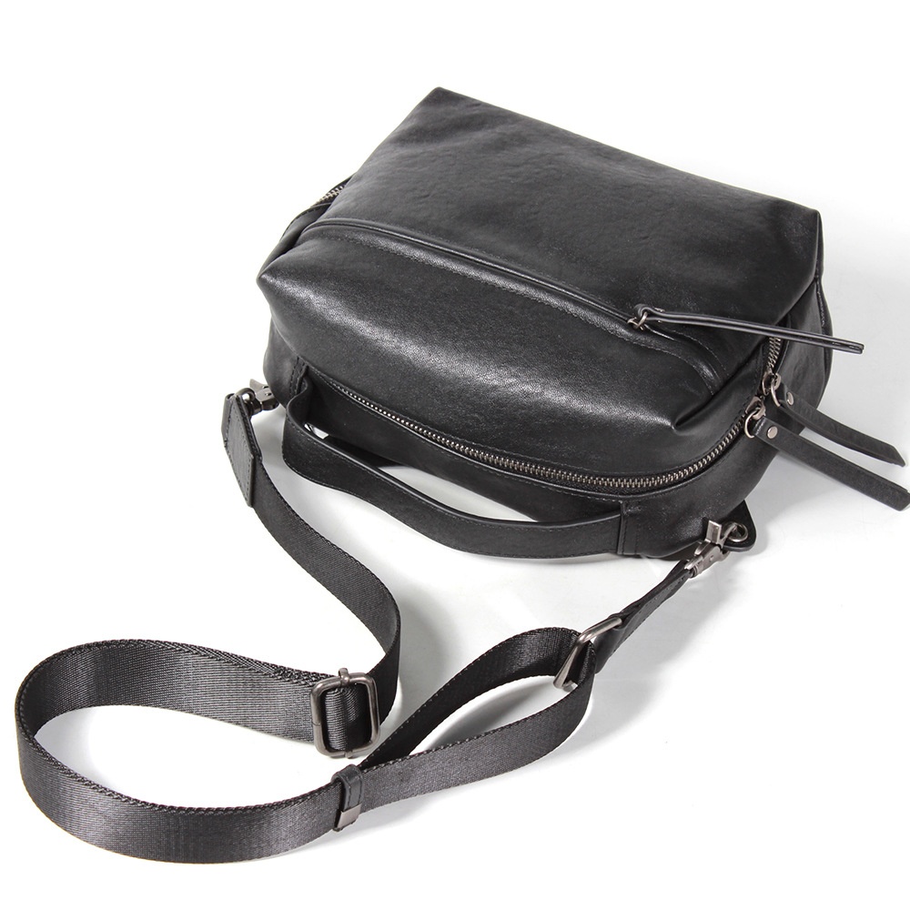 Top Layer Cowhide Messenger Bag Genuine Leather Men's Shoulder Bag Fashion Messenger Bag Korean Style Handbag Men's Bag