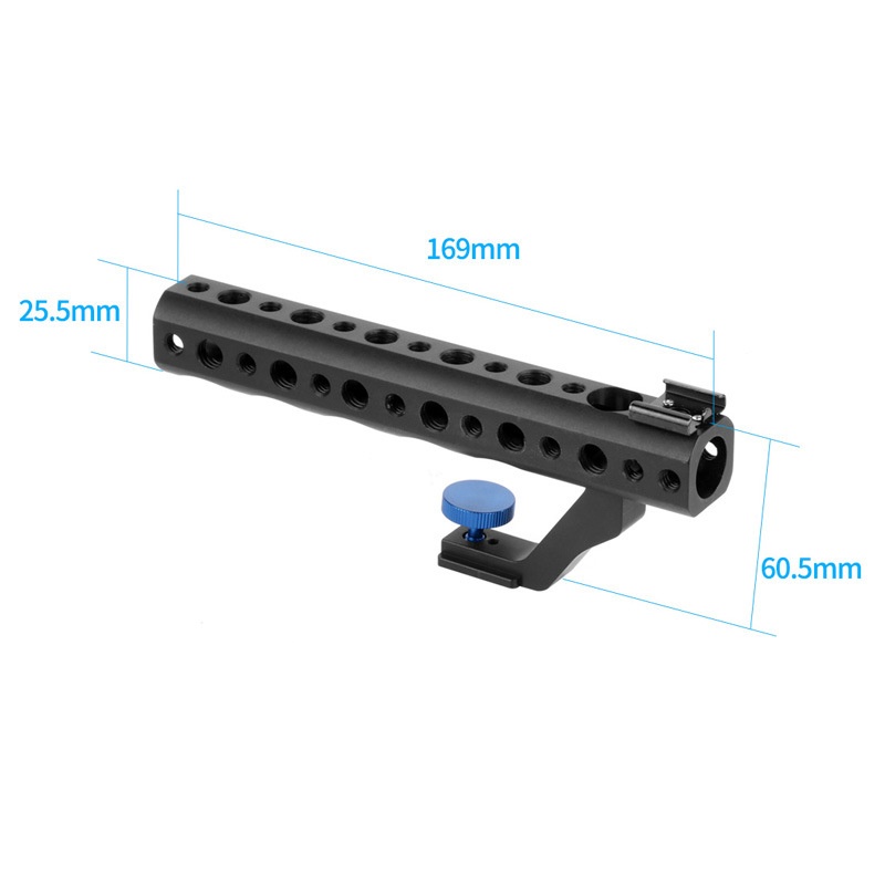 S L R Camera Universal A7 M3 Cold Shoe Bracket Handle G H5a6500 Accessories Hot Shoe Rabbit Cage Handle Expansion