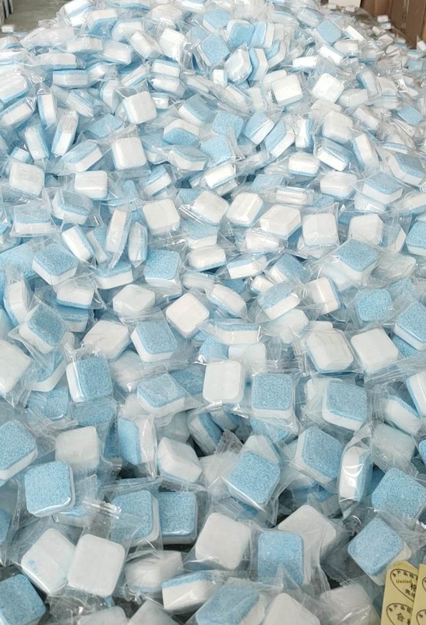 Kangbijie Washing Machine Effervescent Tablets Foreign Trade English Packaging Dirt Cleaning Agent