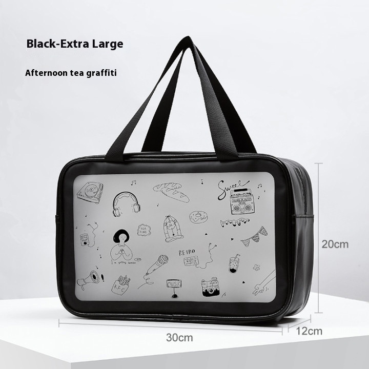 Cosmetic Bag With Large Capacity Storage Bag Portable Toiletry Bag Clothing Travel Style High-end Bathing Products