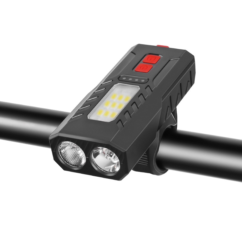 Multifunctional Mountain Bike Riding Light Bicycle Front Light Equipment Charging Treasure Work Light High Brightness Bicycle Light