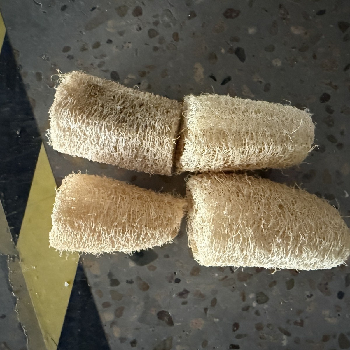 Natural Loofah Household Kitchen Pot And Bowl Cleaning Dishwashing Cloth Rag Scouring Pad