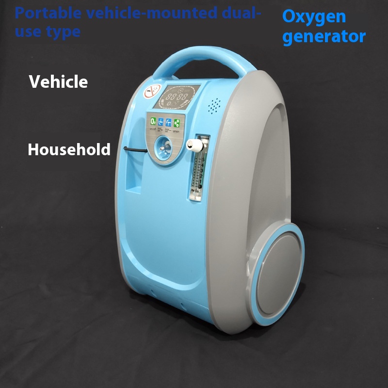 Outdoor Oxygen Pump Oxygen Pump Car Charging Household Dual-purpose Oxygen Pump Portable Car Air Purifier