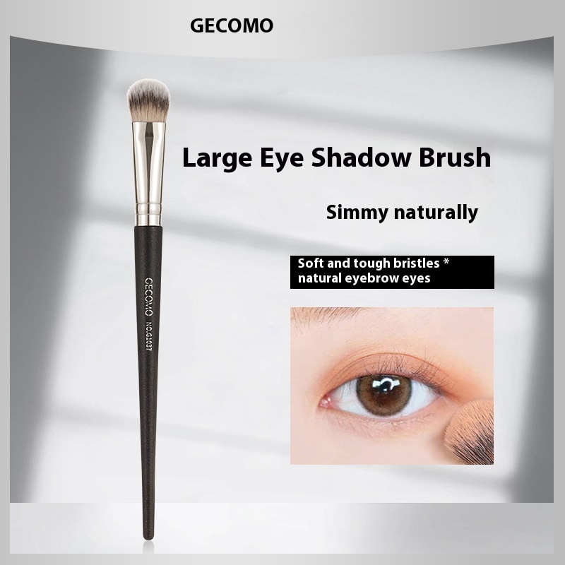 G E C O M O Large Eye Shadow Brush For Beginners, Novice Makeup Brush, Soft Bristles, Does Not Eat Powder, Naturally Blends And Easily Applies Makeup