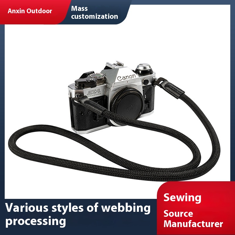 Anxin Paracord S L R Camera Strap Mirrorless Camera Shoulder Strap Decompression Camera Strap Solid Leica Camera Rope Halter