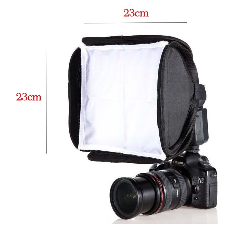 Photography And Video Equipment S L R Camera Flash Diffuser23cm Soft Box Shooting Accessories
