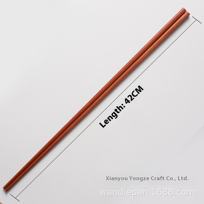 Long Chopsticks Anti-scalding Noodle Chopsticks Fried Household Noodle Hot Pot Chopsticks Wooden42 Household Commercial Chopsticks Wooden