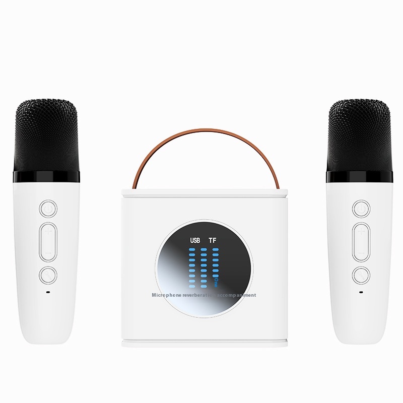 Microphone Karaoke Integrated Audio Bluetooth Speaker Outdoor Home T V Singing Microphone Audio Integrated