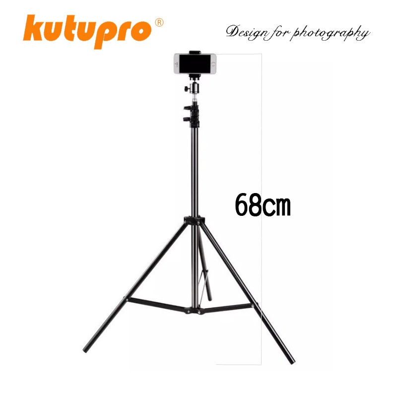 Photography Light Stand Retractable Tripod Background Stand Photography Light Stand S L R Camera Stand68cm High