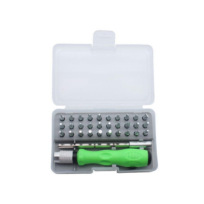 32 Multi-function Screwdriver Household Special-shaped Triangle U-shaped Y-shaped Cross Plum Hexagonal Magnetic Combination Set