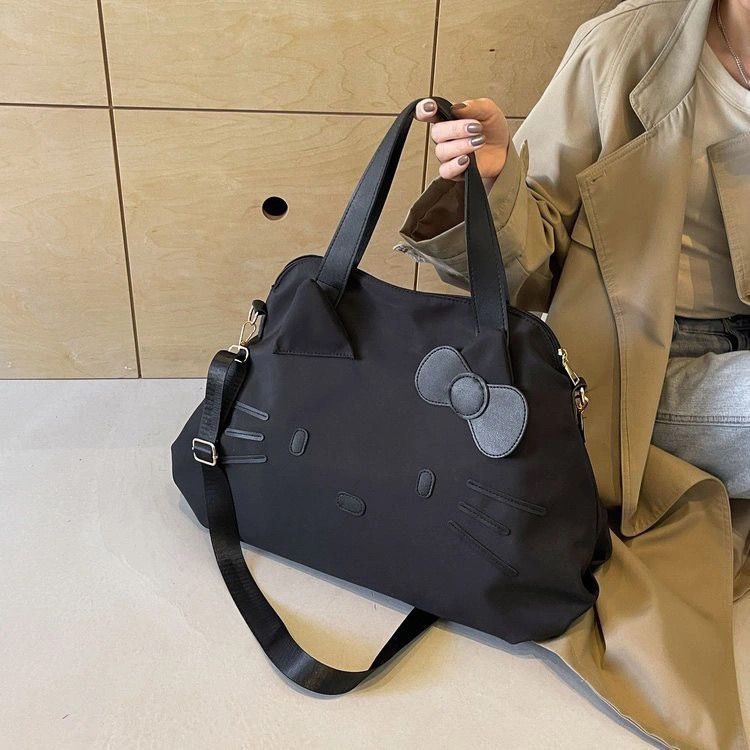 Large Capacity Short-distance Travel Bag KT Travel Luggage Bag Casual Tote Shoulder Bag Sleeve Trolley Case