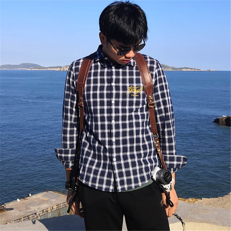 Cowhide Non-slip Camera Straps To Reduce Stress, Retro Cowhide Backpack Straps, S L R Cameras, Mirrorless Photography Accessories