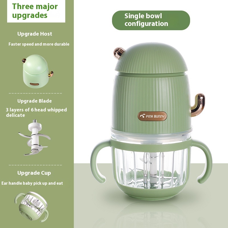 Benny Rabbit Baby Food Processor Small Dedicated Multi-functional Infant Food Processor