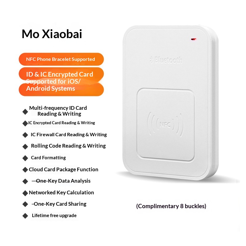 Bluetooth Nfc Reader Icid Access Control Elevator Card Duplicate Card Duplicate Rewriter Simulated Ic Mobile Phone Bracelet Universal