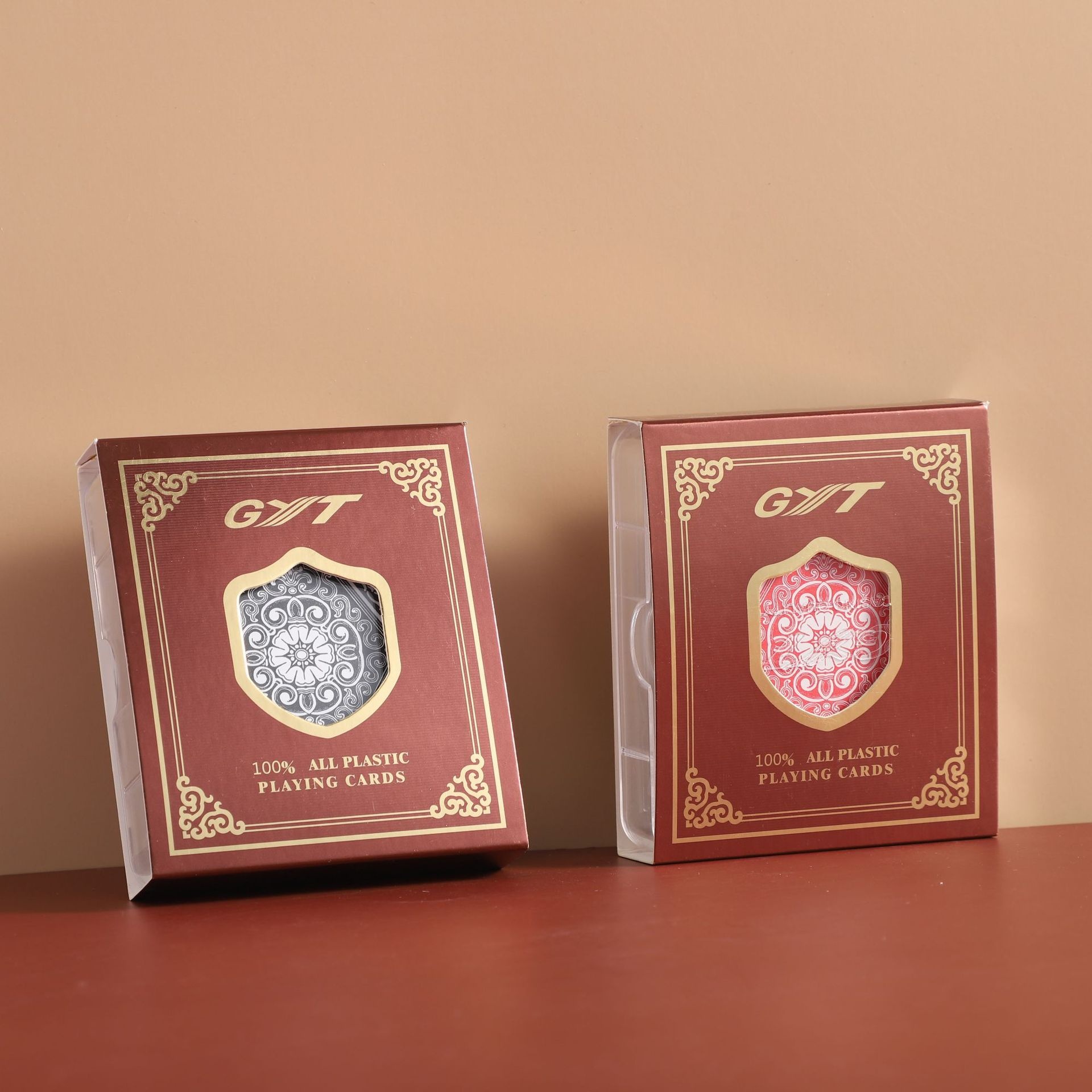 Board Game Cards Outdoor Leisure Playing Cards Personalized Plastic Box Texas Hold'em Playing Cards