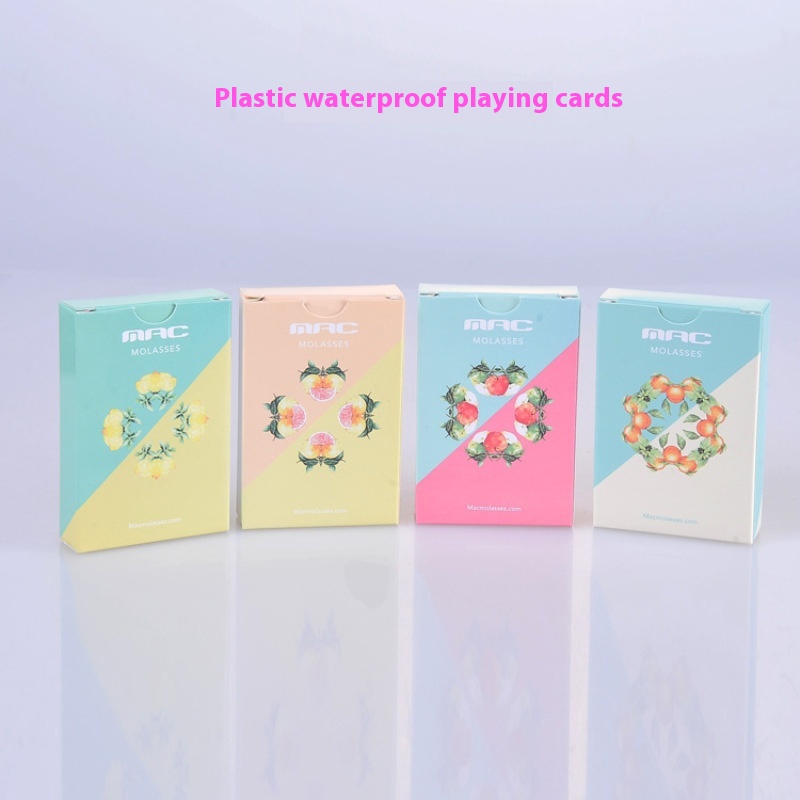 Playing Cards Plastic Waterproof Poker Cute Creative Personalized Game Cards Playing Cards Tarot Cards
