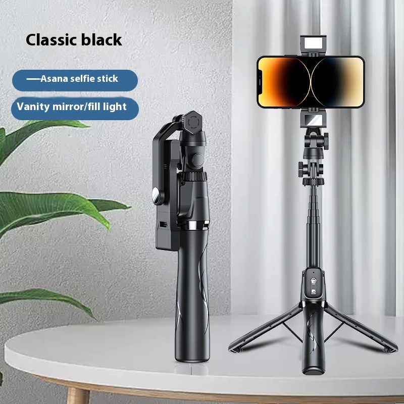 Telescopic Bluetooth Selfie Stick Multi-function Folding Selfie Stick Camera Gimbal Selfie Stick