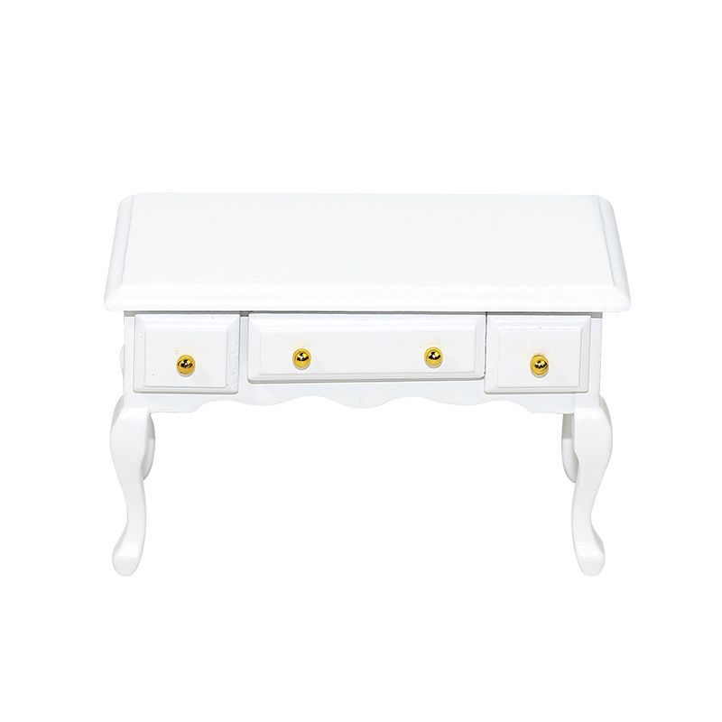 52 DOLLHOUSEMiniature Food Play Set Scene Model Small Doll House Accessories Mini Desk M110