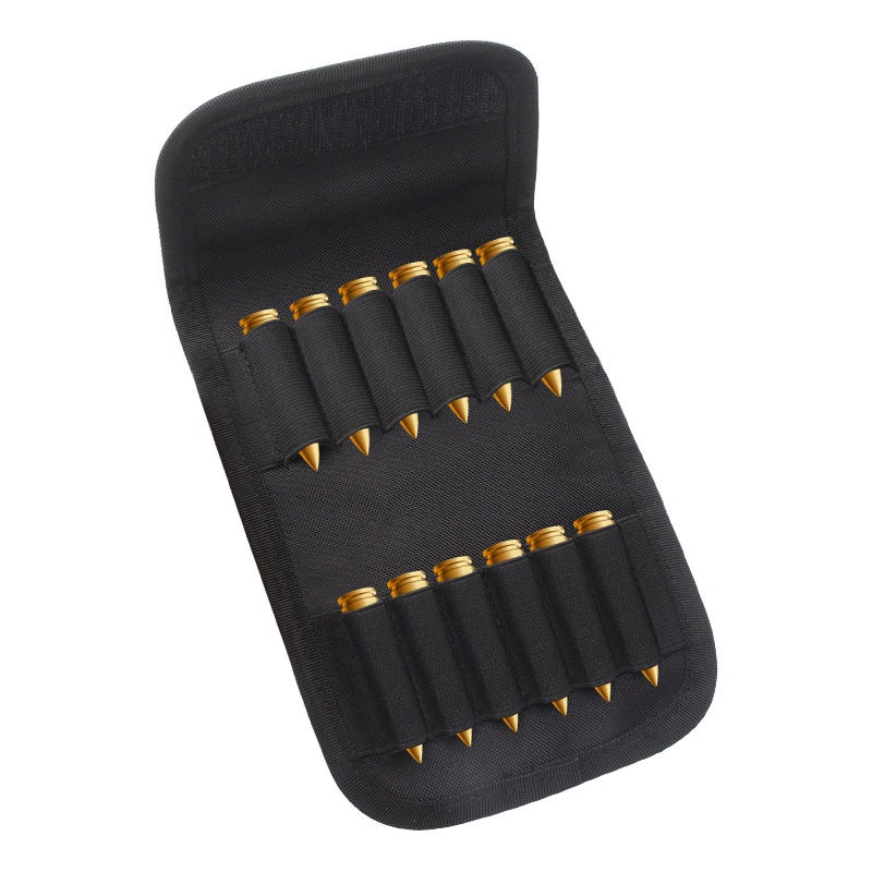 Manba Ammunition Bag Oxford Cloth12-bit Ammunition Bag Portable Outdoor Tactical Bullet Bag Holster