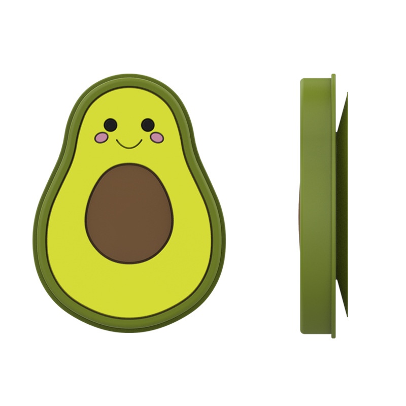 Avocado Baby Food Bowl Integrated Large Suction Cup Silicone Meal Tray Food Grade Baby Food Tableware Silicone Bowl