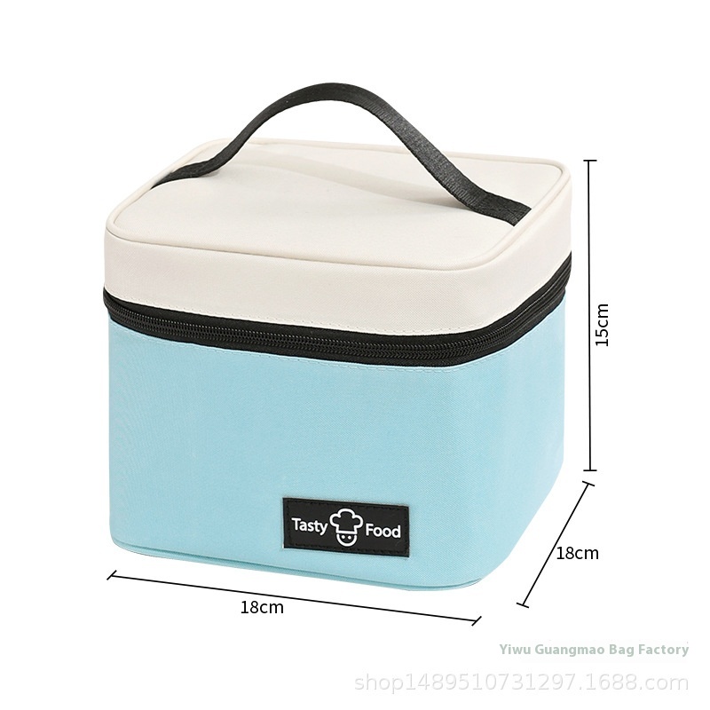 Dopamine Hand-held Lunch Bag Studentulation Bag Office Worker Lunch Box Bag Portable Packing Lunch Bag
