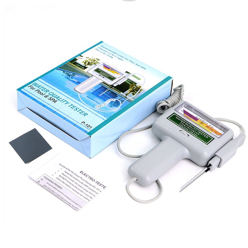 Chlorine Tester Portable Analyzer Rapid Test Swimming Pool Hospital Sewage PHTwo In1 Chlorine Test Pen