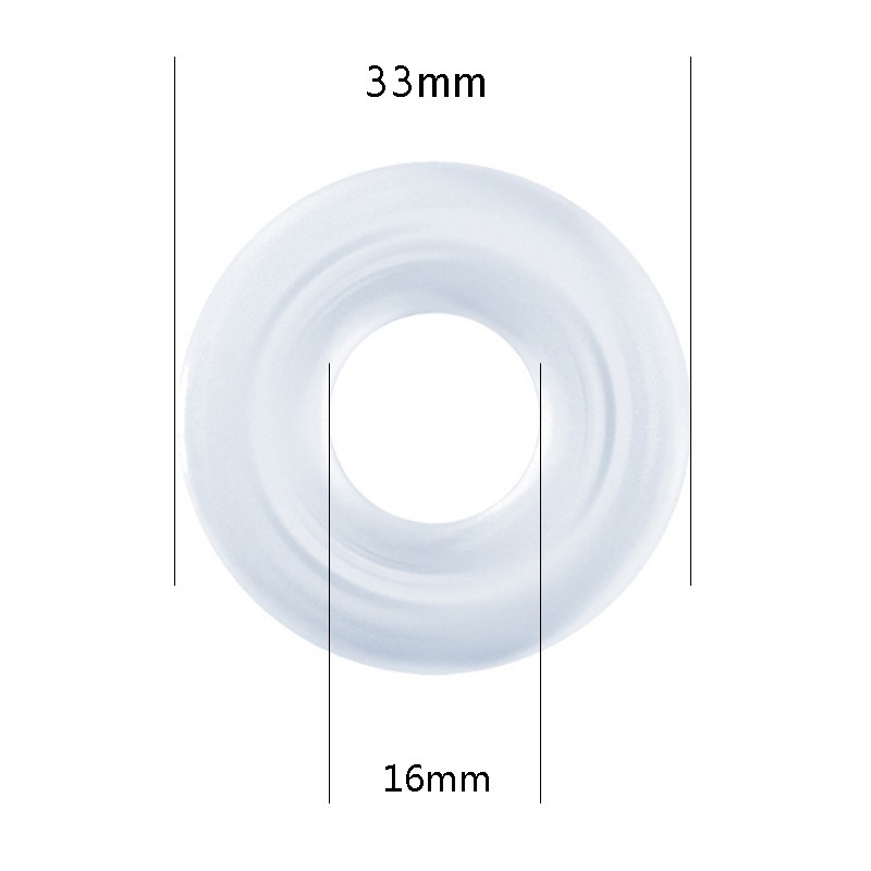 Z I N I Locking Sperm Ring Sex Toys Men's Foreskin-blocking Compound Ring Corrector Crystal Time-delay Ring